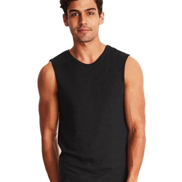 Lightweight Cotton/Poly Muscle Tank Thumbnail
