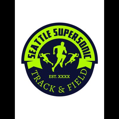 Track & Field Team Logo 10 Thumbnail