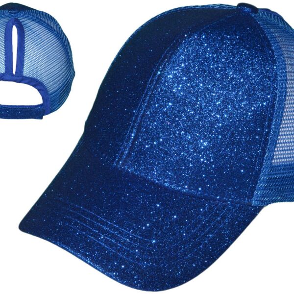 Glitter Ponytail Hat Thumbnail