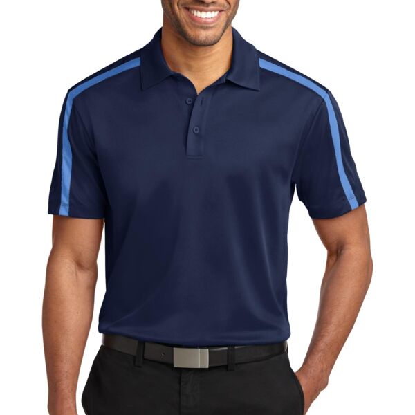 Silk Touch Colorblock Stripe Polo Thumbnail