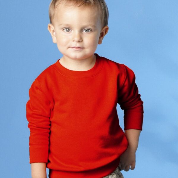 Printed Toddler Fleece Crewneck Sweatshirt Thumbnail