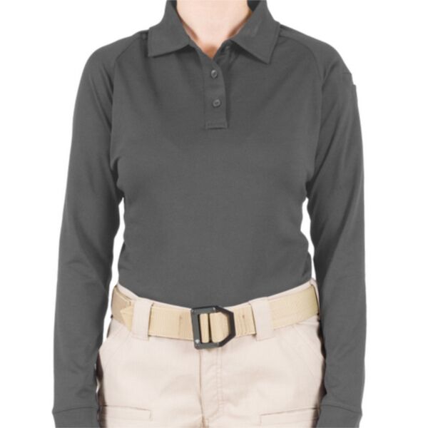 Women's Performance Long Sleeve Polo  Thumbnail