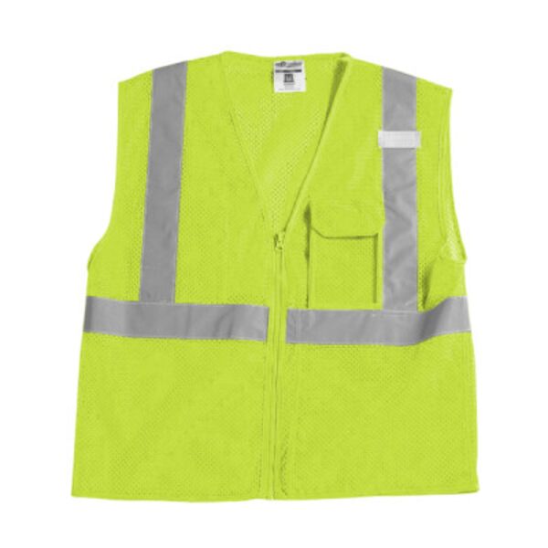 Clear ID Vest with Zipper Closure Thumbnail