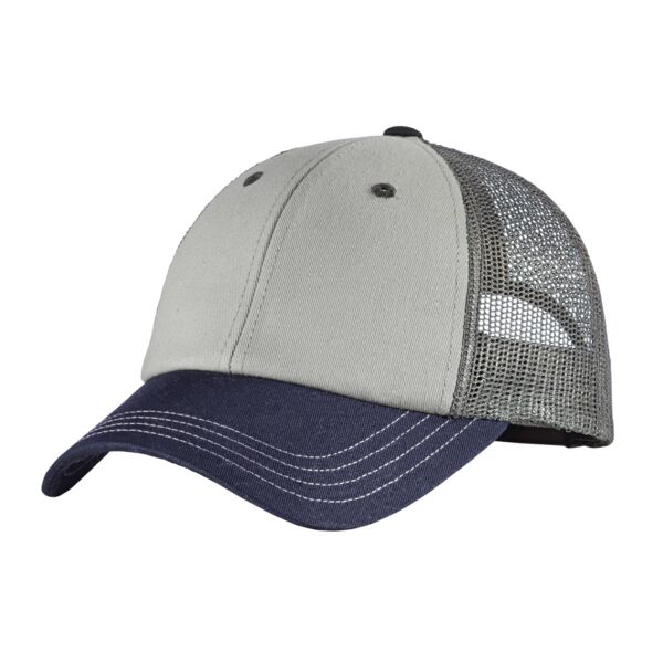 Tri Tone Mesh Back Snapback Cap Thumbnail