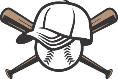 1276 Baseball Bat and Cap