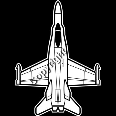 1039 FA18 Hornet Jet Thumbnail
