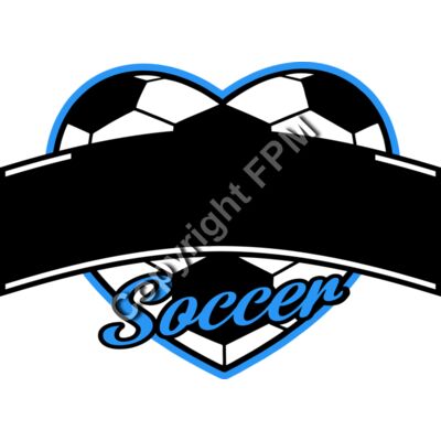 1054 Soccer Heart Thumbnail