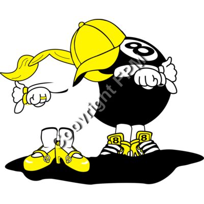 484 Cartoon Eight Balls Thumbnail