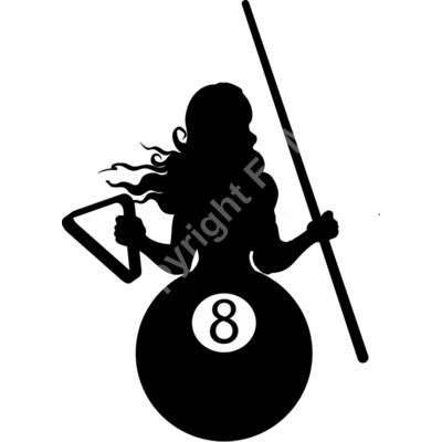 487 Girl Body 8 Ball Thumbnail