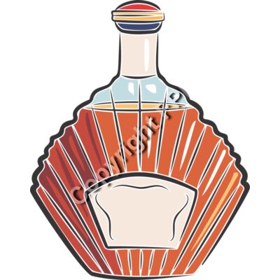 3408 Liquer Bottle Thumbnail