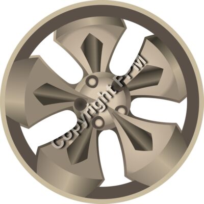 1081 Car Rim Thumbnail