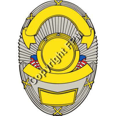 290 Police Badge Thumbnail