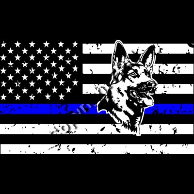 950 Thin Blue Line K9 Thumbnail