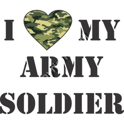 9005 I LUV MY ARMY SOLDIER Thumbnail
