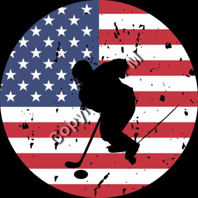 815 Hockey Flag Thumbnail