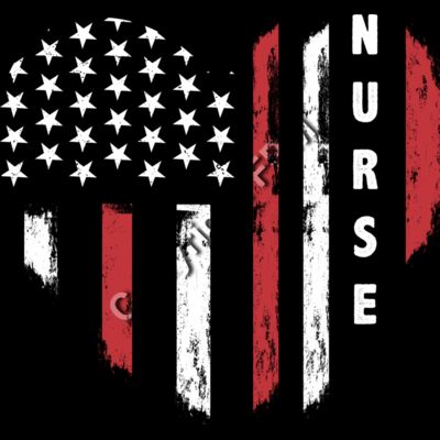 816 Nurse Heart Flag Thumbnail