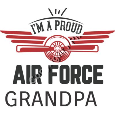 9030 I m a proud Air Force Template Thumbnail