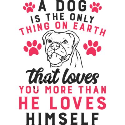 851 A dog is the only thing Thumbnail