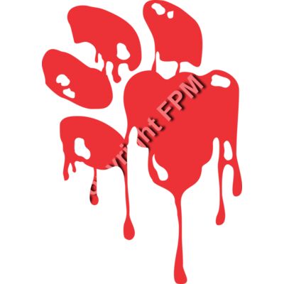 1012 Dripping Paw Thumbnail