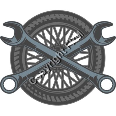 A1819 Motorcycle Tire Thumbnail