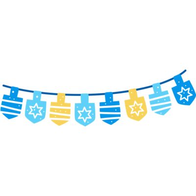 A1911 Dreidel Garland Thumbnail