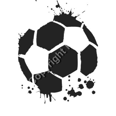 1406 Soccer Paint Splatter Thumbnail