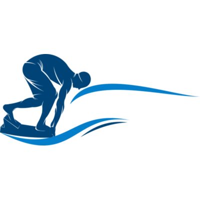 1392 Swimmer on Block Thumbnail