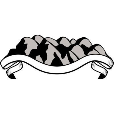 1345 Family Crest Mountain Ribbon Thumbnail