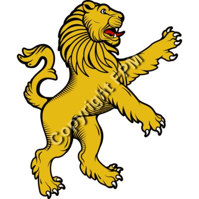 1347 Family Crest Lion Thumbnail