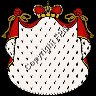 1358 Family Crest Drape Thumbnail