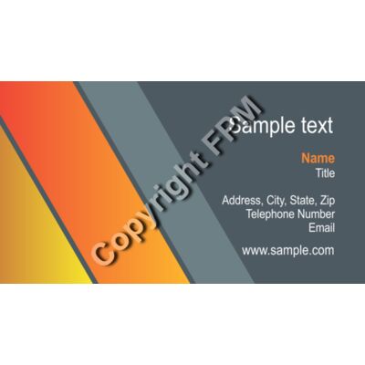 General Business Card 113 Thumbnail