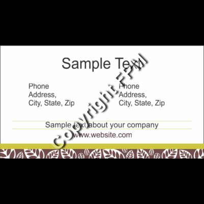 General Business card 124 Thumbnail