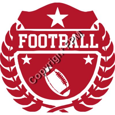 B6070 Football Shield Thumbnail
