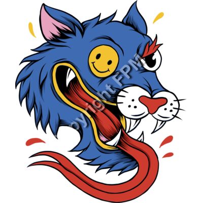 B6124 Crazy Wolf Thumbnail