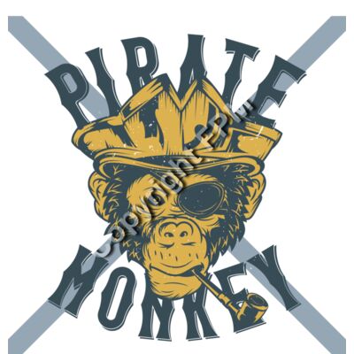 B6168 Pirate Monkey Thumbnail