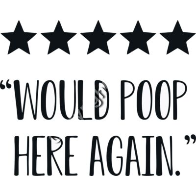 B6192 Would Poop Here Thumbnail