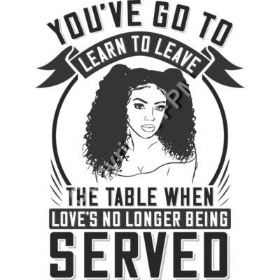 B7117 Leave The Table Thumbnail