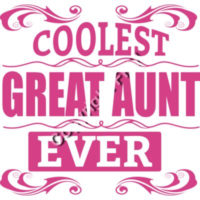 B7118 Coolest Aunt Thumbnail