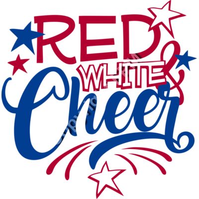 B4383 Red White and Cheer Thumbnail