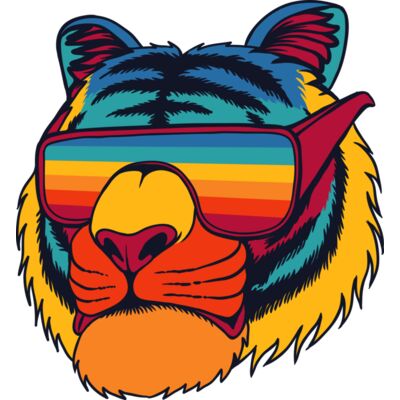 0938 Multi Colored Tiger Thumbnail