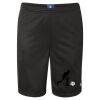 Polyester Mesh 9" Shorts with Pockets Thumbnail