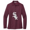 Ladies Silk Touch Long Sleeve Polo Thumbnail