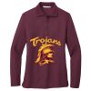 Ladies Silk Touch Long Sleeve Polo Thumbnail