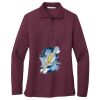 Ladies Silk Touch Long Sleeve Polo Thumbnail