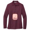Ladies Silk Touch Long Sleeve Polo Thumbnail
