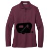 Ladies Silk Touch Long Sleeve Polo Thumbnail