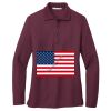 Ladies Silk Touch Long Sleeve Polo Thumbnail
