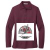 Ladies Silk Touch Long Sleeve Polo Thumbnail