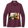 Ladies Silk Touch Long Sleeve Polo Thumbnail