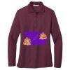 Ladies Silk Touch Long Sleeve Polo Thumbnail
